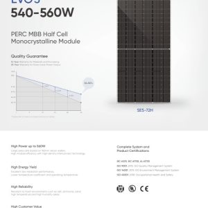 PANEL SOLAR 560W